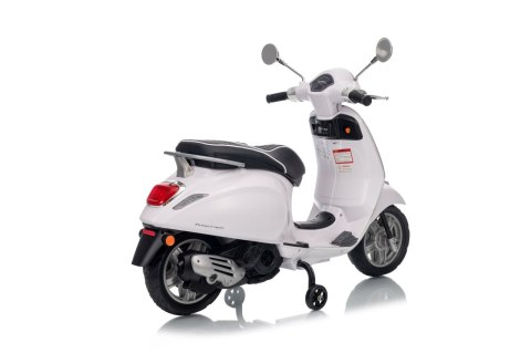 Pojazd Skuter Vespa ROMA Biały motorek dla dziecka