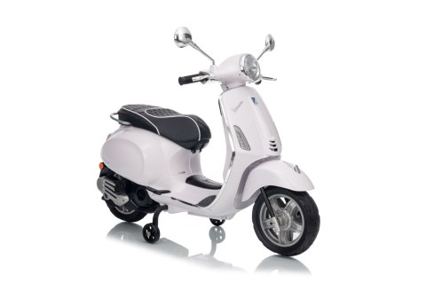 Pojazd Skuter Vespa ROMA Biały motorek dla dziecka
