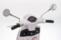 Pojazd Skuter Vespa ROMA Biały motorek dla dziecka