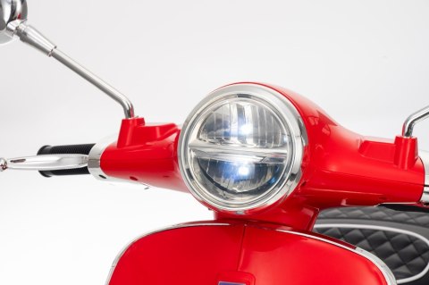 Pojazd Skuter Vespa ROMA Czerwony