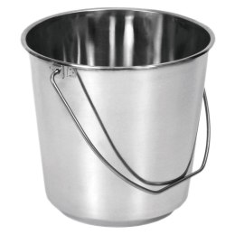 Wiadro do Żywności Stal Nierdzewna 8 L ORION Uniwersalne 25 x 22 cm