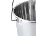 Wiadro do Żywności Stal Nierdzewna 8 L ORION Uniwersalne 25 x 22 cm