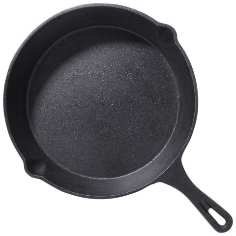 Żeliwna Patelnia 25 cm Odporna Okrągła Indukcja ORION