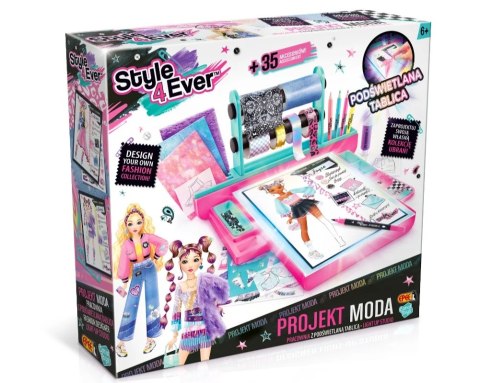 Epee: Projekt Moda - Zestaw „Pracownia z podświetlaną tablicą" (NOWA WERSJA 2025)