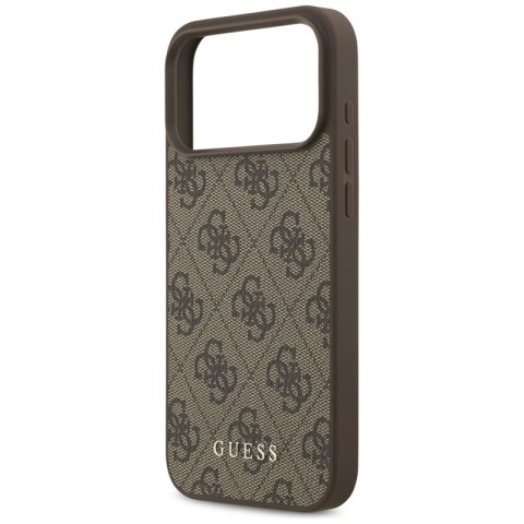 Guess 4G Classic - Etui iPhone 17 Pro Max (brązowy)