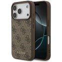 Guess 4G Classic - Etui iPhone 17 Pro (brązowy)
