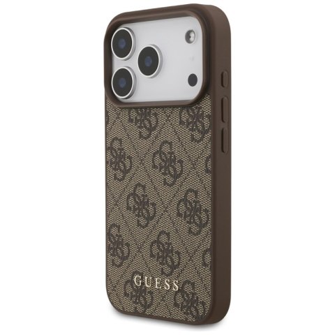 Guess 4G Classic - Etui iPhone 17 Pro (brązowy)