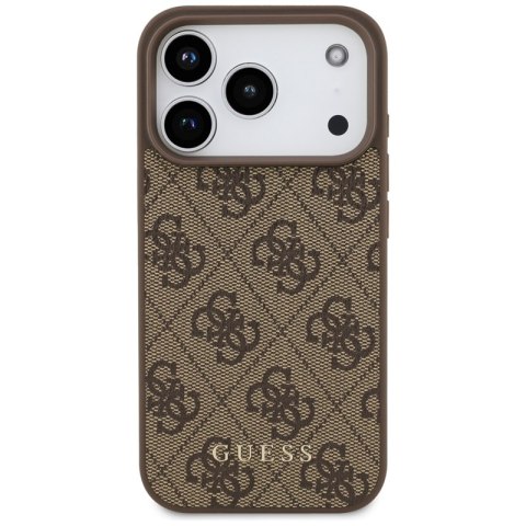 Guess 4G Classic - Etui iPhone 17 Pro (brązowy)