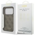 Guess 4G Classic - Etui iPhone 17 Pro (brązowy)