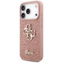 Guess Fixed Glitter Big 4G - Etui do iPhone 17 Pro (różowy)