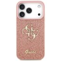 Guess Fixed Glitter Big 4G - Etui do iPhone 17 Pro (różowy)