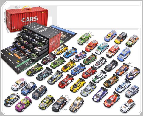 MEGA Zestaw Resoraków+ Garaż