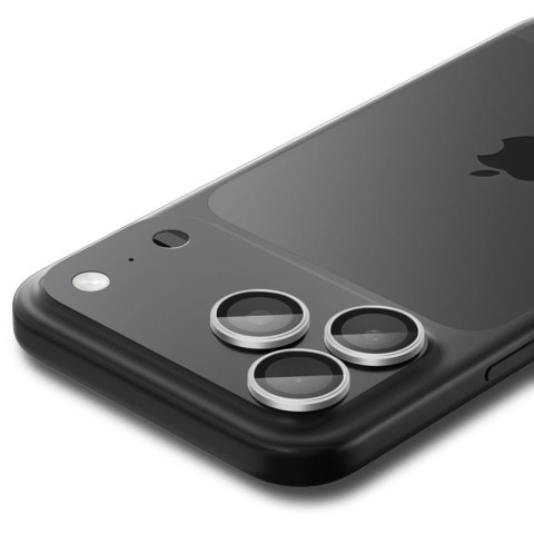 Spigen Optik Pro GLAS.TR EZ Fit Camera Protector 2-Pack - Szkło ochronne na obiektyw do iPhone 16 Pro / 16 Pro Max / 17 Pro / 17