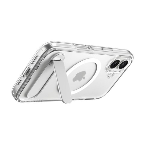 Spigen Ultra Hybrid S Mag MagSafe - Etui do iPhone 17 (Clear/White)