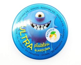 Ultra Plastelina Pachnąca - niebieska klasyczna, pomarańczowy zapach, niebieska puszka