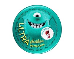 Ultra Plastelina Pachnąca - zielona metaliczna, zapach coli, zielona puszka