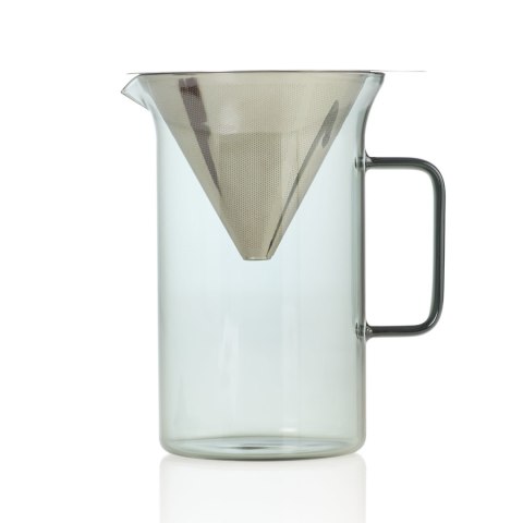 Zaparzacz przelewowy IMPACT, szary 600ml