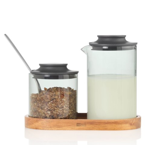 Zestaw IMPACT mlecznik i cukiernica z podstawką