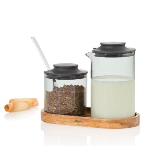 Zestaw IMPACT mlecznik i cukiernica z podstawką