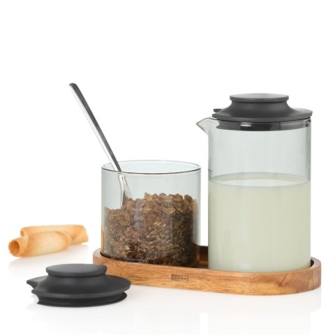 Zestaw IMPACT mlecznik i cukiernica z podstawką