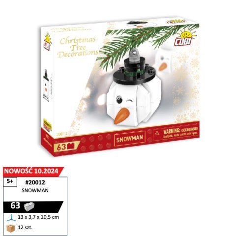 COBI: Nativity Set - Christmas Decor. Snowman 63
