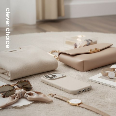 Crong Color Cover Magnetic - Etui MagSafe iPhone 17 Pro (czarny)