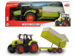 Dickie: Farm - Traktor CLAAS Ares z przyczepką, 57 cm