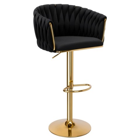 Hoker barowy Cofton Gold czarny Velvet