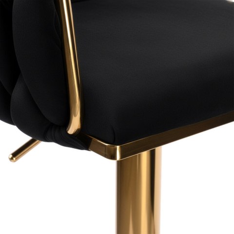 Hoker barowy Cofton Gold czarny Velvet