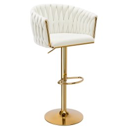 Hoker barowy Cofton Gold kremowa biel