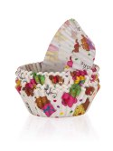 Komplet foremek MUFFINS 8,7cm 100szt