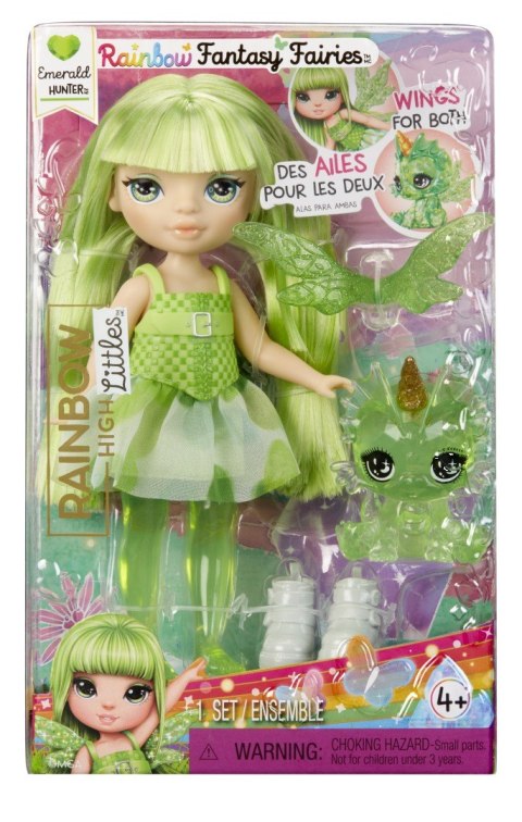 Rainbow High: Littles Rainbow Fantasy Fairies - Emerald (zielony)