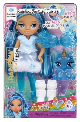 Rainbow High: Littles Rainbow Fantasy Fairies - Sapphire (niebieski)
