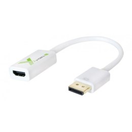 Techly IADAP DP-HDMIFP adapter kablowy 0,2 m DisplayPort HDMI Biały