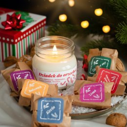 Zapachowa świeca Premium - Dziadek do orzechów / Polski produkt