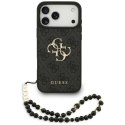 Guess 4G Strap 4G Classic Logo - Etui iPhone 17 Pro Max (czarny)