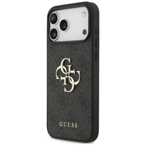 Guess 4G Strap 4G Classic Logo - Etui iPhone 17 Pro Max (czarny)