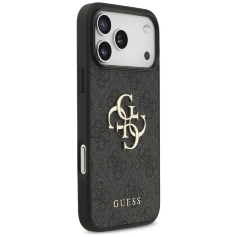 Guess 4G Strap 4G Classic Logo - Etui iPhone 17 Pro Max (czarny)