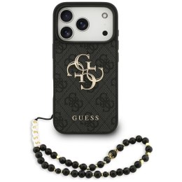 Guess 4G Strap 4G Classic Logo - Etui iPhone 17 Pro (czarny)