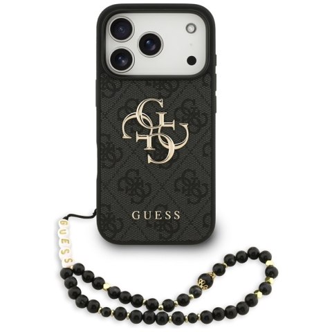 Guess 4G Strap 4G Classic Logo - Etui iPhone 17 Pro (czarny)