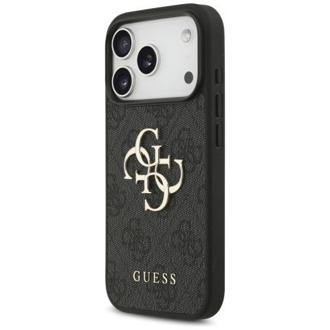 Guess 4G Strap 4G Classic Logo - Etui iPhone 17 Pro (czarny)