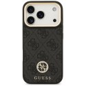 Guess 4G Strass Logo MagSafe - Etui iPhone 17 Pro (czarny)