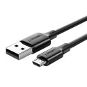 Kabel micro USB UGREEN US289 QC 3.0 2.4A 1.5m (czarny)