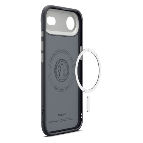 Spigen Nano Pop Mag MagSafe - Etui do iPhone Air (Black Sesame)