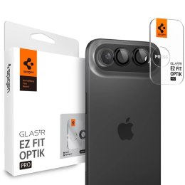 Spigen Optik Pro GLAS.TR EZ Fit Camera Protector 2-Pack - Szkło ochronne na obiektyw do iPhone Air (2 szt) (Czarny)