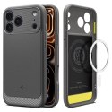 Spigen Rugged Armor Mag MagSafe - Etui do iPhone 17 Pro (Grey)