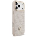 Guess 4G Strass Logo MagSafe - Etui iPhone 17 Pro Max (różowy)