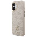 Guess 4G Strass Logo MagSafe - Etui iPhone 17 Pro (różowy)