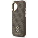 Guess 4G Strass Logo MagSafe - Etui iPhone 17 (brązowy)