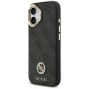 Guess 4G Strass Logo MagSafe - Etui iPhone 17 (czarny)